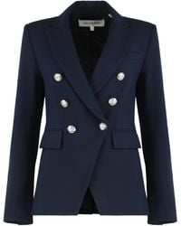 Veronica Beard - Double-Breasted Jacket Miller Dickey - Lyst