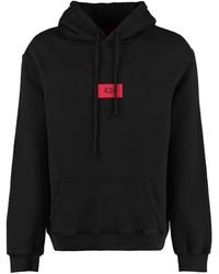 424 multicolor colorblocked oversized hoodie