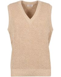Agnona - Knitted Vest - Lyst