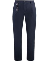 Paul & Shark - Cotton Trousers - Lyst