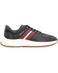 Bally - Darsyl Leather Low-Top Sneakers - Lyst
