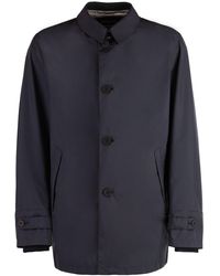 Herno - Techno Fabric Raincoat For - Lyst