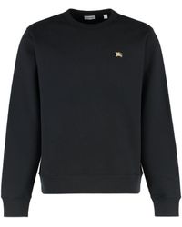 Burberry Icon Stripe Sweatshirt in Black for Men | Lyst