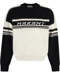 Isabel Marant - Cotton Blend Crew-Neck Sweater - Lyst