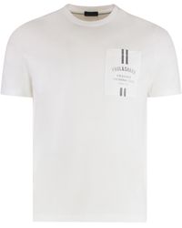 Paul & Shark - Cotton Crew-Neck T-Shirt - Lyst