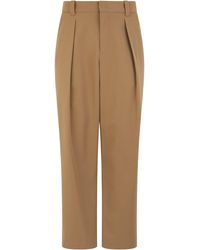 A.P.C. - Trousers, Cotton Blend - Lyst