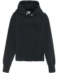 Maison Margiela - Logo Cotton Hoodie For - Lyst