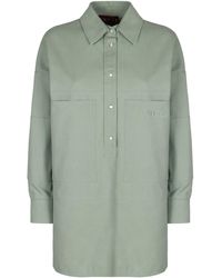 Gucci - Overshirt in cotone - Lyst