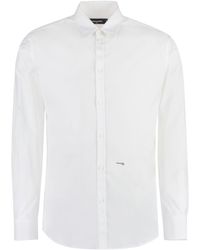 DSquared² - Camicia in cotone stretch - Lyst