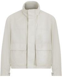 Lemaire - Light Jacket With Applied Pockets - Lyst