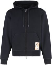 Burberry - Logo Hood Sweatshirts - Lyst