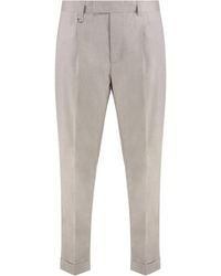 Paolo Pecora - Slim Fit Chino Trousers - Lyst