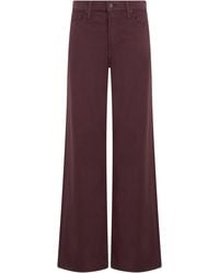 Mother - Wide Leg Trousers - Lyst