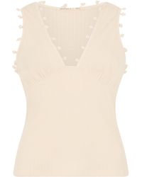 Kristina Ti - Cotton Top With Neckline - Lyst