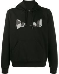 Fendi - Bag Bugs Eye Hoodie Black - Lyst