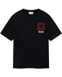 Rhude - Chevron Repeat Logo T-Shirt - Lyst
