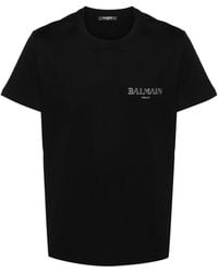 Balmain - Vintage Gel Logo T-Shirt - Lyst