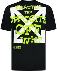 Off-White c/o Virgil Abloh - Off- Opposite Arrows Printed T-Shirt - Lyst
