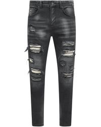 Magrit - Rouen Ripped Jeans - Lyst