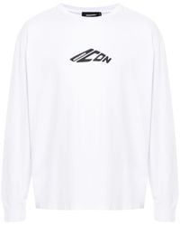 DSquared² - New Generation Icon Logo Sweatshirt - Lyst