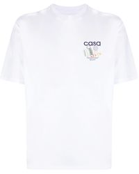 Casablancabrand - Equipment Sportive Cotton T-Shirt - Lyst