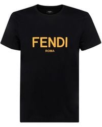 Fendi - Printed T-Shirt - Lyst