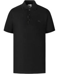 Burberry - Branded Eddie Circle Logo Polo Shirt - Lyst