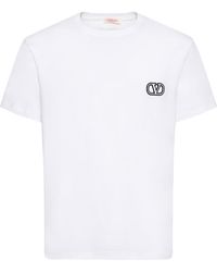 Valentino - Vlogo Signature Patch T-Shirt - Lyst