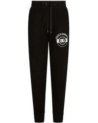 Dolce & Gabbana - Dolce & Gabbana Dg Logo Print Joggers - Lyst