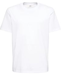 Ami Paris - Ami De Coeur Embroidered Logo T-Shirt - Lyst