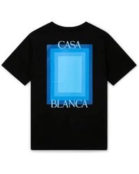 CASABLANCA - Gradient Logo Degrade Screen T Shirt - Lyst
