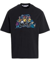 Off-White c/o Virgil Abloh - Graphic Oversizes Skate T-Shirt - Lyst