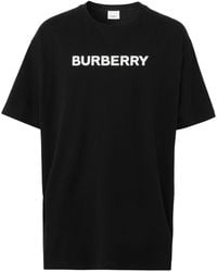 Burberry - Oversized Logo T-shirt - Lyst