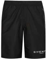 Givenchy - Paris Logo Swim Shorts - Lyst
