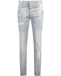 DSquared² - Cool Guy Paint Splash Ripped Slim Fit Jeans - Lyst