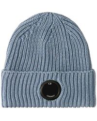 C.P. Company - Merino Wool Lens Beanie - Lyst