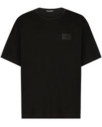 Dolce & Gabbana - Logo Detail T-Shirt - Lyst