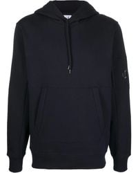 C.P. Company - Lens-Detailed Cotton Hoodie - Lyst