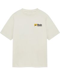 Rhude - International Racing Logo T-Shirt - Lyst