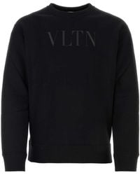 Valentino Eagle Print Sweatshirt in Black for Men Lyst