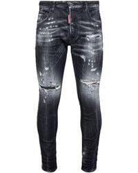 DSquared² - Cool Guy Ripped Bleached Wash Jeans - Lyst