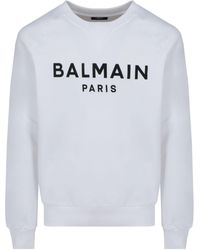 Balmain - Paris Paris Sweatshirt - Lyst