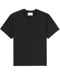 Ami Paris - 'Ami De Coeur' Logo-Embossed T-Shirt - Lyst