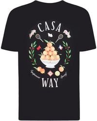 Casablanca - Casa Way Bowl Of Oranges Printed T-Shirt - Lyst