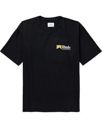 Rhude - International Racing Logo T-Shirt - Lyst