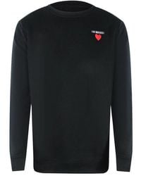 Love Moschino - Heart Logo Sweatshirt - Lyst