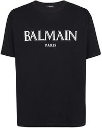 Balmain - Draped T-Shirt - Lyst