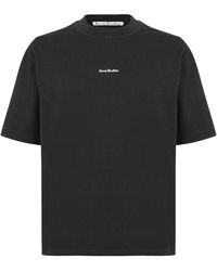 Acne Studios - Small Logo Stamp T-Shirt - Lyst