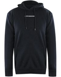 Love Moschino - Plain Logo Hoodie - Lyst