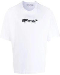 Off-White c/o Virgil Abloh - Off- Helvetica Over-Sized T-Shirt - Lyst